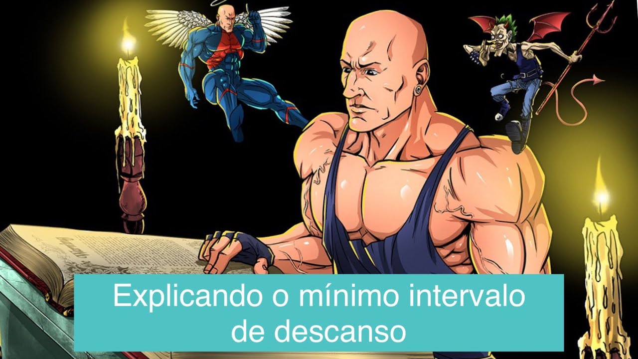 Explicando o mínimo intervalo de descanso entre as séries