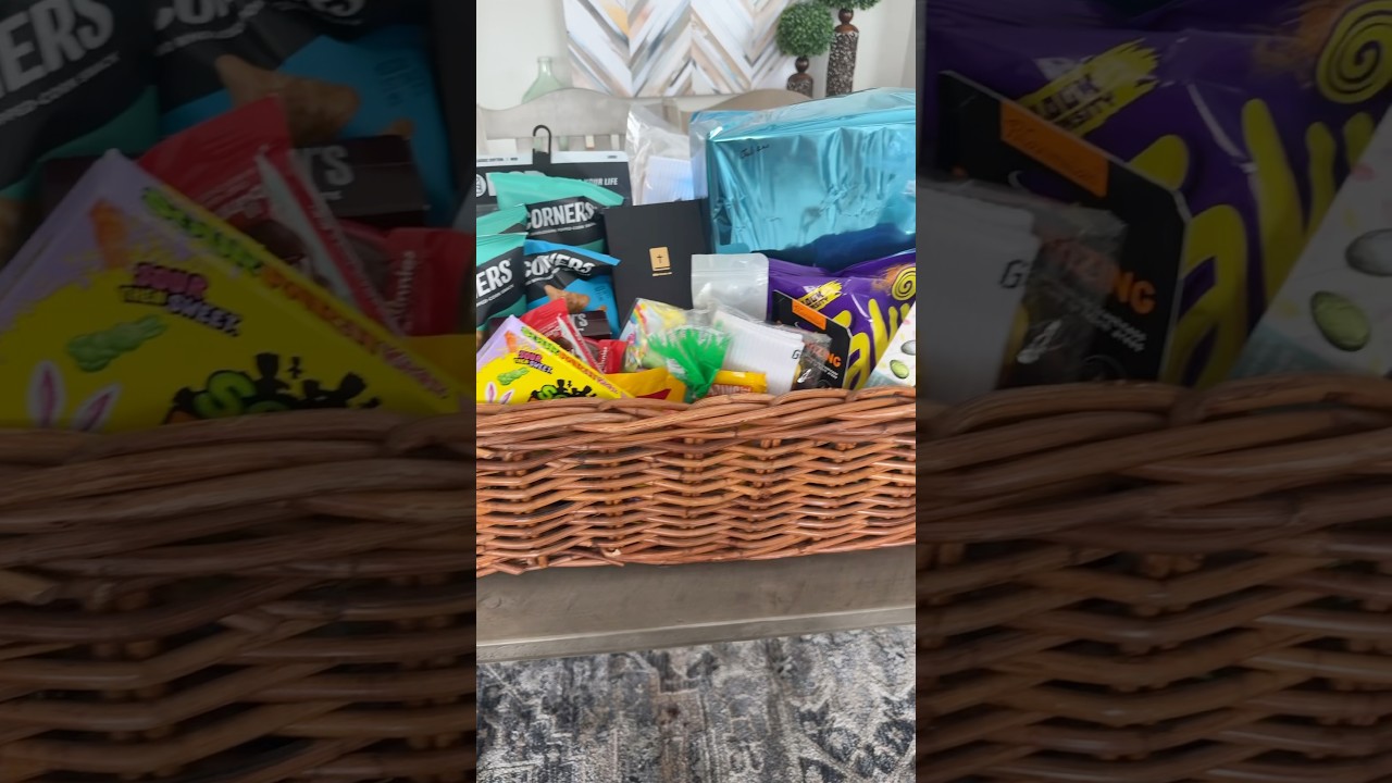 Easter baskets for my teens #boymom #easterbasket #easter