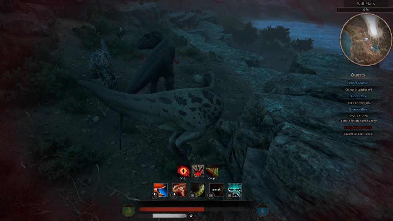 Path of Titans | Tyrannotitan Gameplay | Lots of Sneaking, Beating a Titan, Dasp & Allo Group