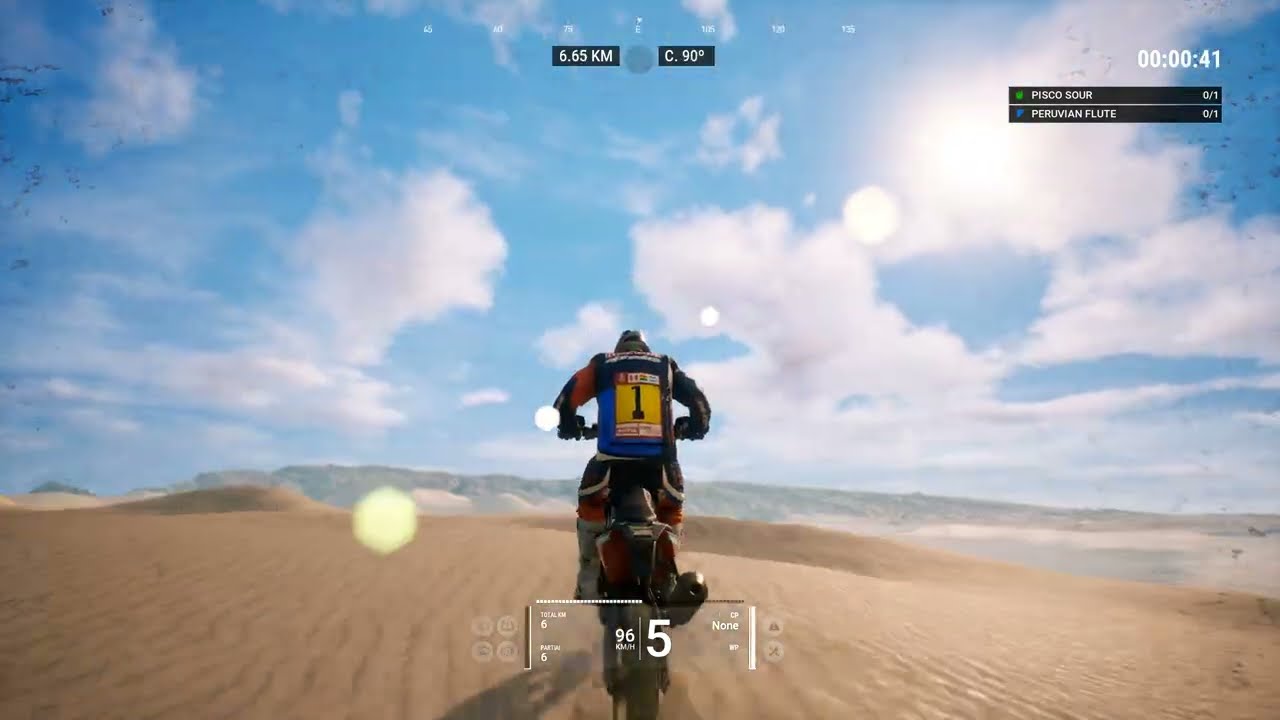 Dakar 18 exploring the map size limits