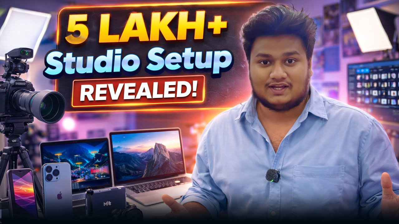 My All Camera & Accessories for Content creation😍₹5 lakhs