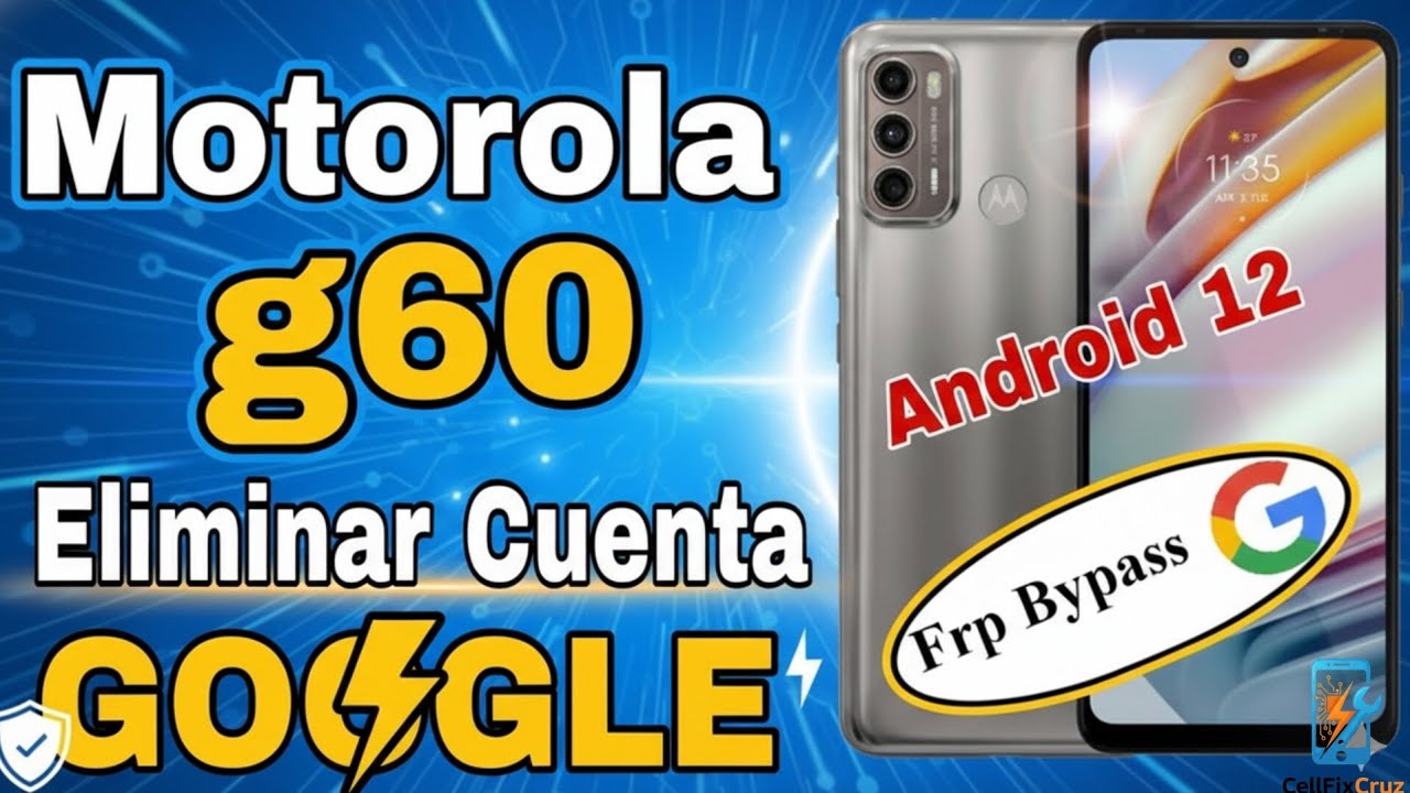 Quitar cuenta Google Motorola g60/g60s sin pc