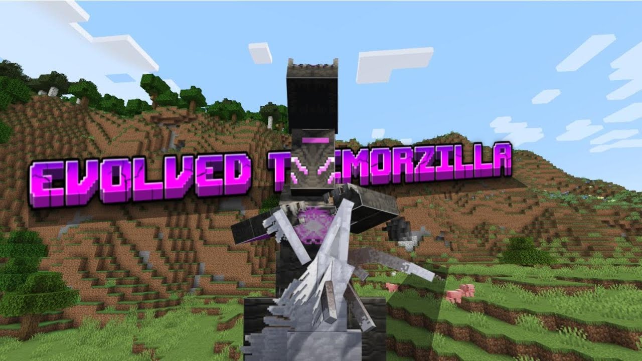 I added evolved godzilla into minecraft!