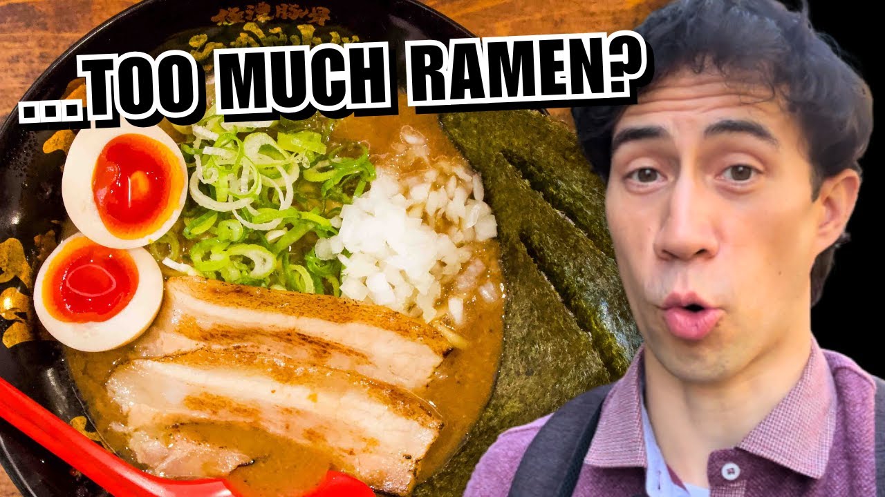 🍜 Taking On 3 of Osaka’s HEAVIEST Ramen Bowls 🍜