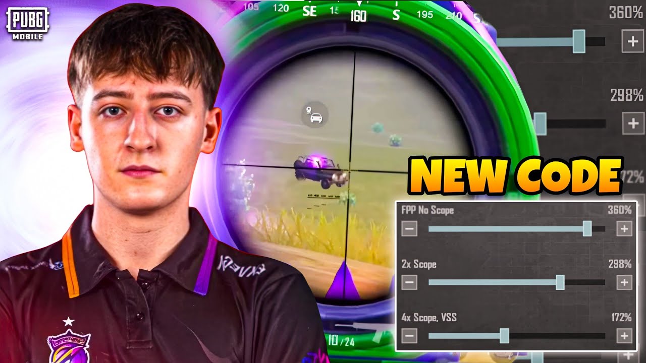 ICY PUBG 🤯 New Update 4.2 | International Level Sensitivity Setting Revealed 🎯 Zero Recoil Code