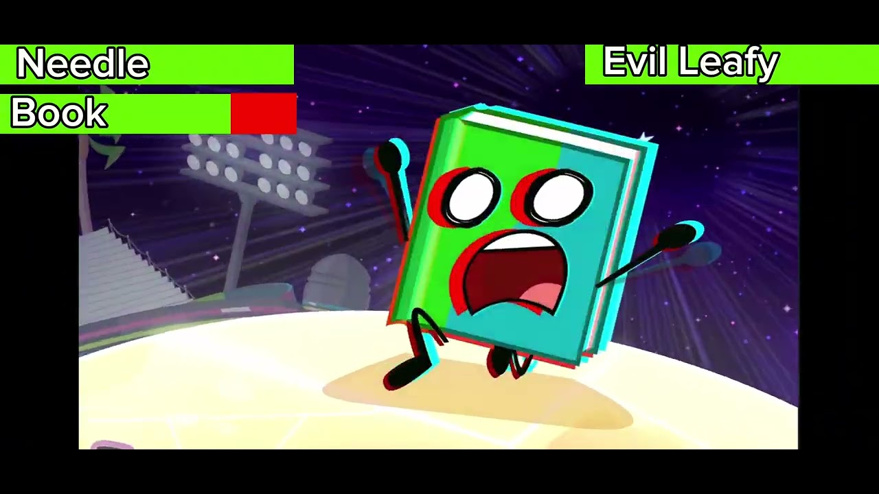 BFDIA 24 final battle with healthbars