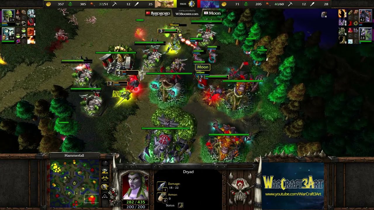 Moon(NE) vs Fly(ORC) - Warcraft 3: Classic - RN7415
