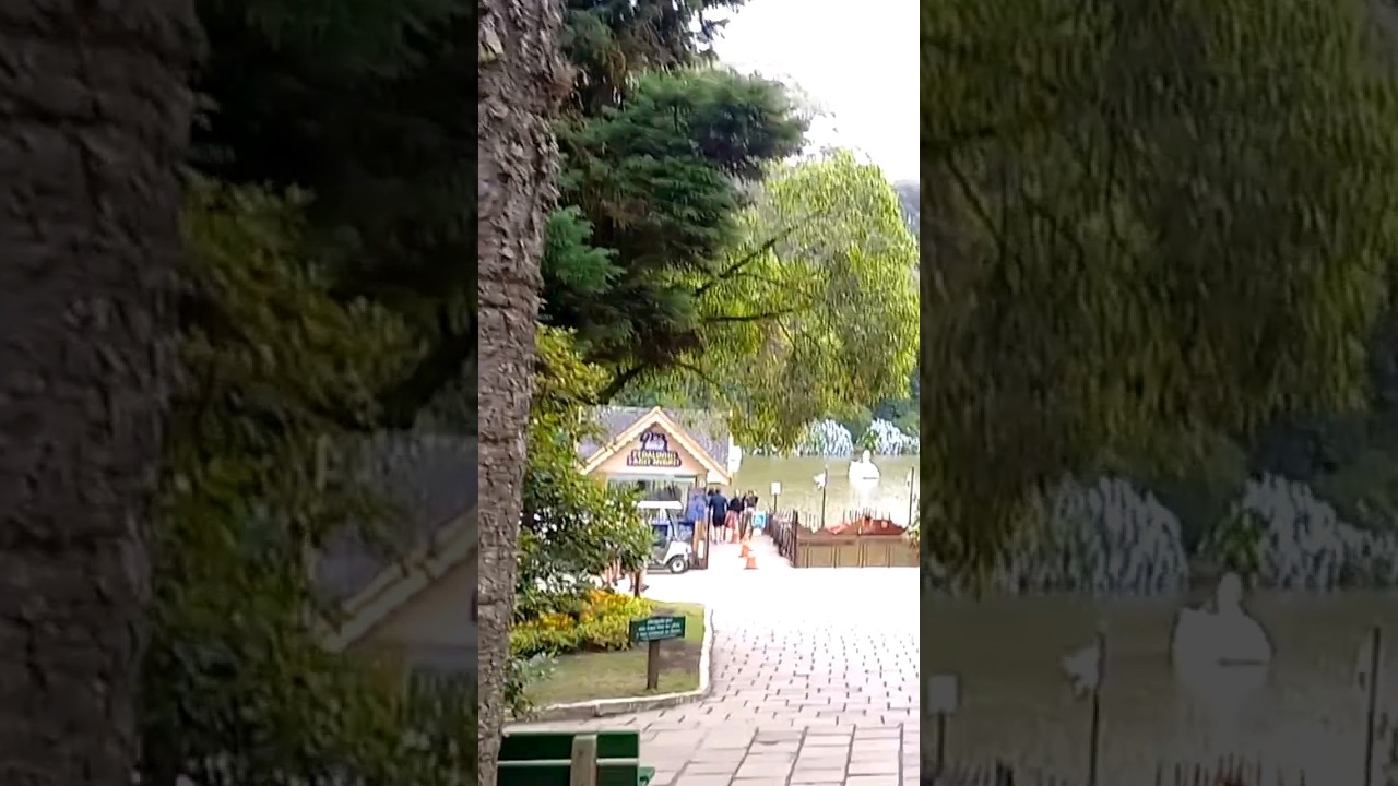 Restaurante e entrada do Lago Negro em Gramado/RS.