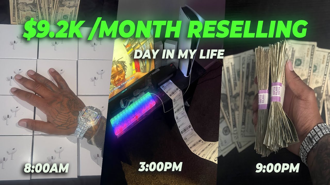 How I Made $10,000 At 19 RESELLING in ONE MONTH  ( FREE VENDOR) 
