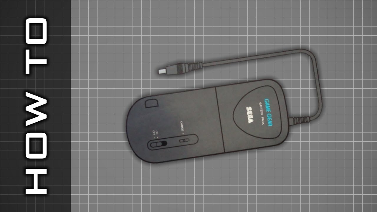 How To: Replace the Battery in a Game Gear Battery Pack