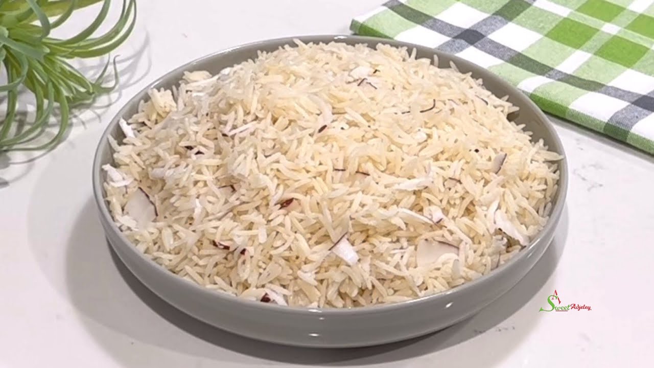 How To Cook The Perfect Party Coconut Rice Every Time For A Special Occasion Or Holiday Meal #rice
