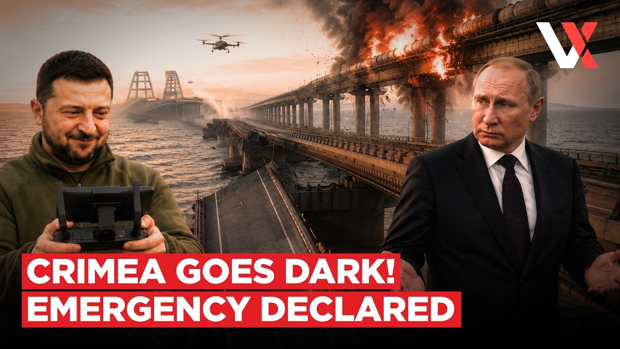 600+ Drones Swarm Russia! Crimea Under Emergency Amid Fuel Shortage, Strikes On Supply Hubs | VERTEX