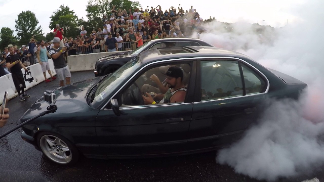 Afterfest 2016 Burn out competition