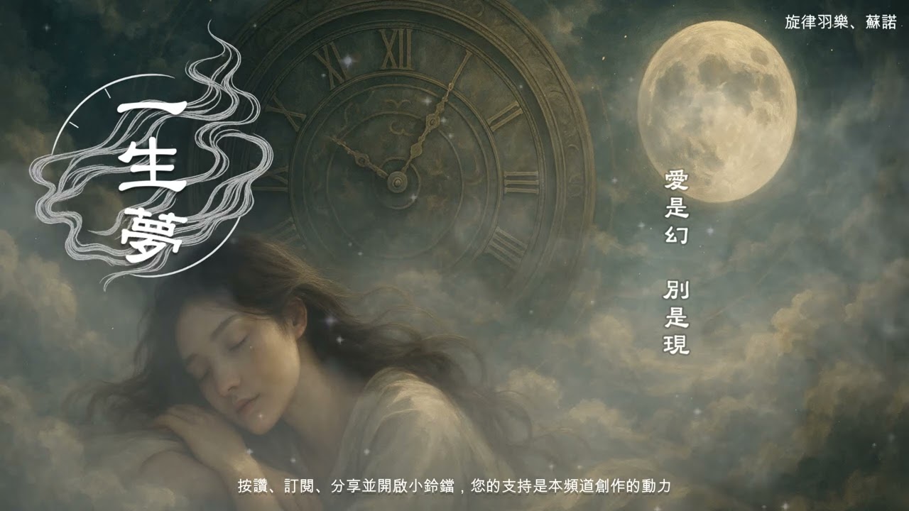 一生夢 | 原創音樂 | 不只是“活著像做夢”，而是“靈魂經歷一整個生命的旅程如同做夢般，直到夢境結束靈魂離開”