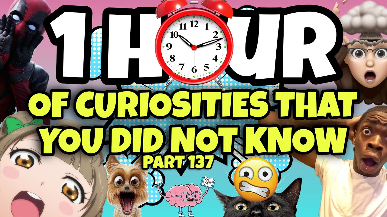 1 HOUR OF CURIOSITIES AND THINGS YOU DIDN’T KNOW 🧠⏰ #137
