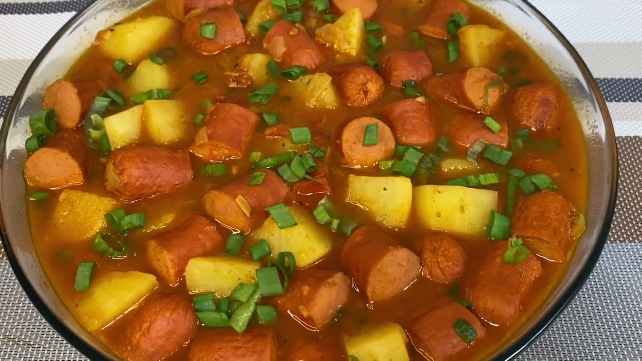 MOLHO DE SALSICHA ASSIM É MUITO BOM!!