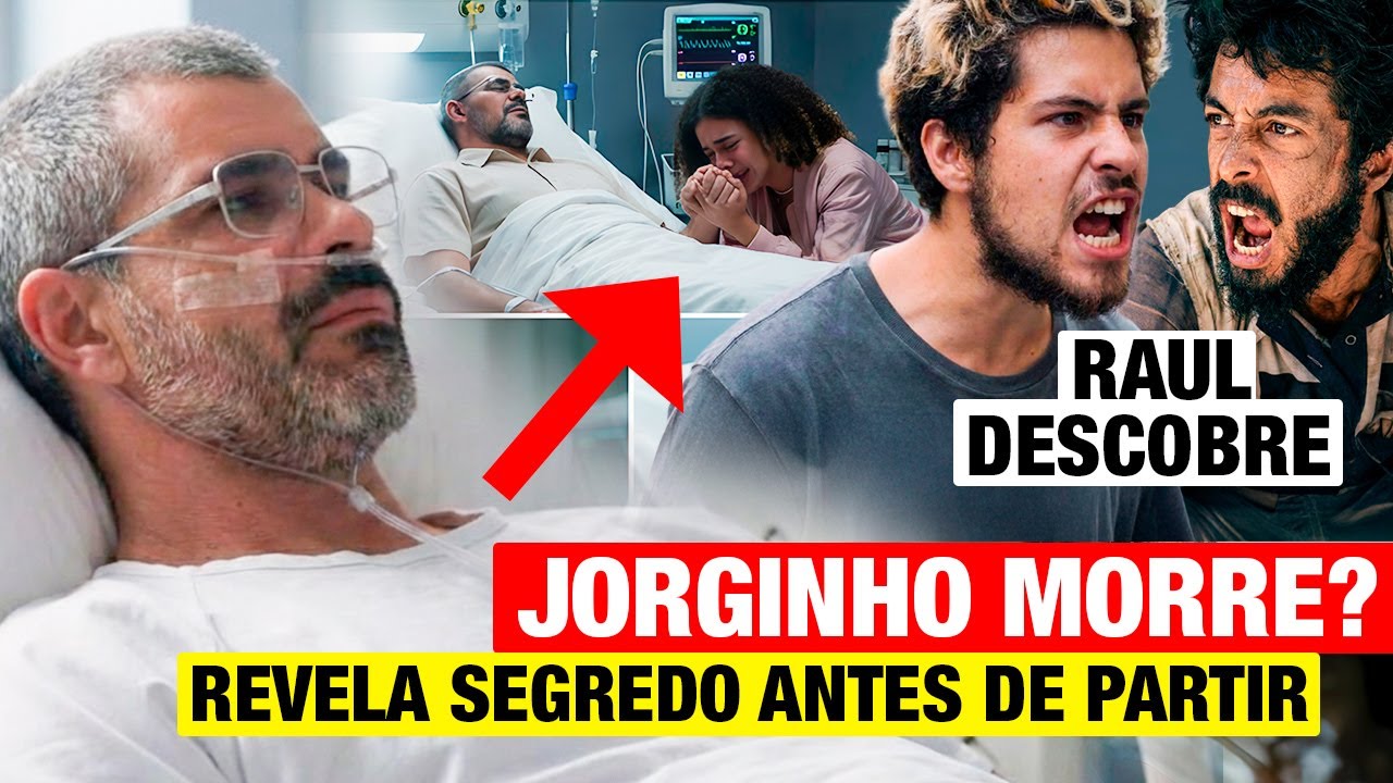 TRÊS GRAÇAS: Jorginho NÃO SOBREVIVE? Ele revela 1 SEGREDO CHOCANTE antes de partir! Resumo hoje