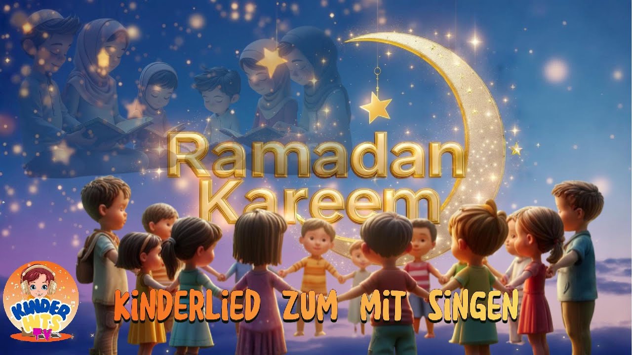 🌙🎶Ramadan Kareem – Fasten mit Freude: Lehrreiches Kinderlied (Deutsch & Arabisch)🎶🌙