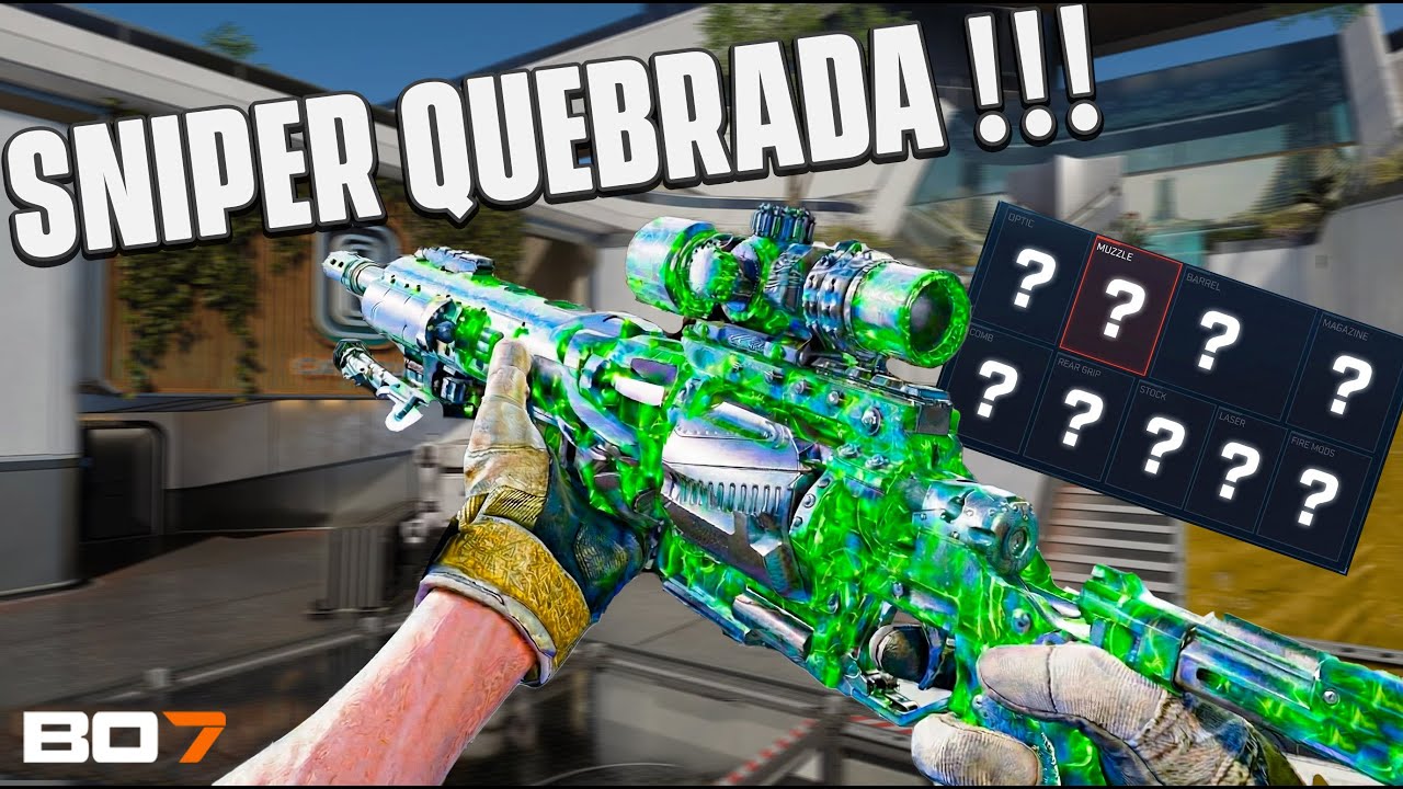 Essa ''SNIPER'' esta QUEBRADA ( Melhor Classe de Warden 308) - Black Ops 7 Gameplay
