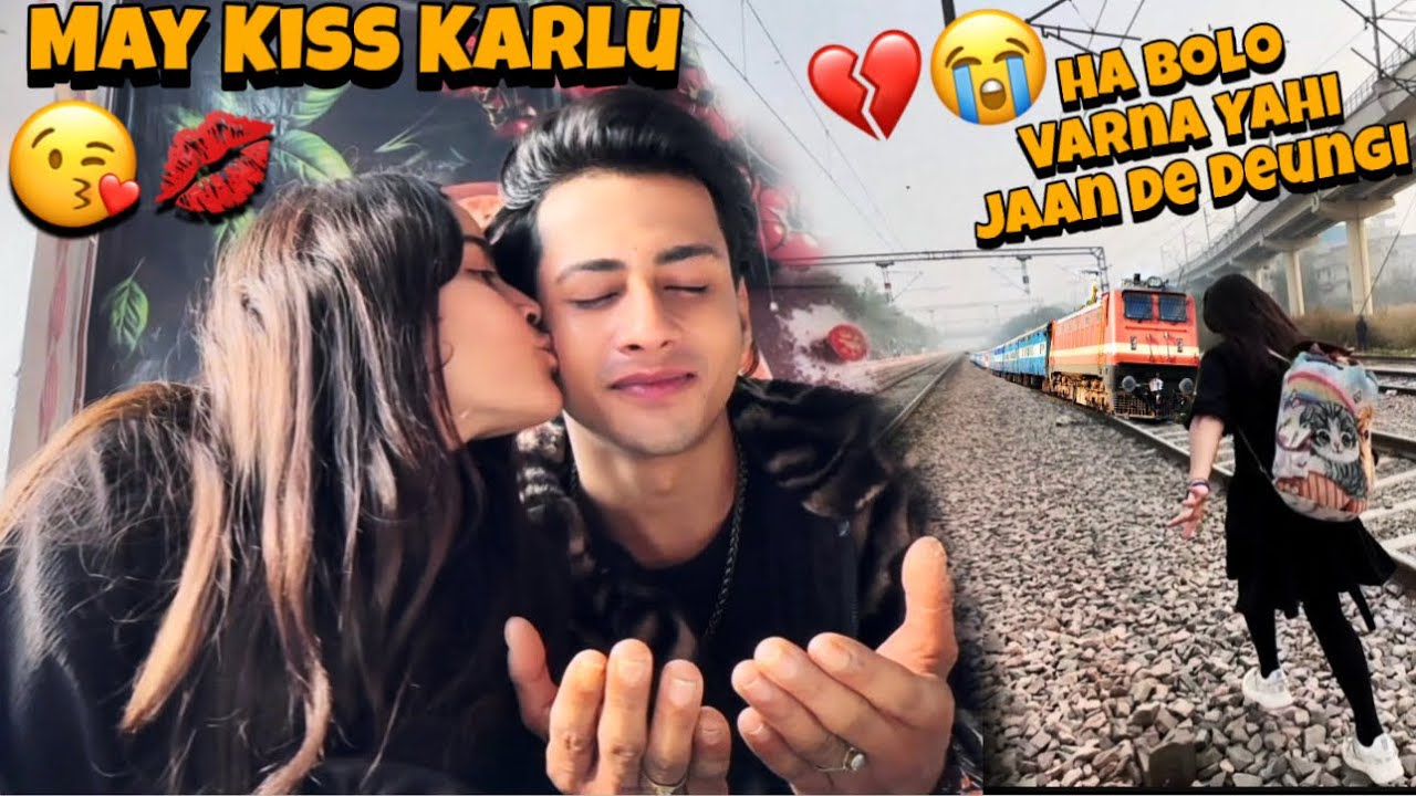 Train Ke Aage Akar Ambika Ne Di Dhamki😰|| Mera Reply Sunne Se Phele Isne Kiss Kar Liya😘💋