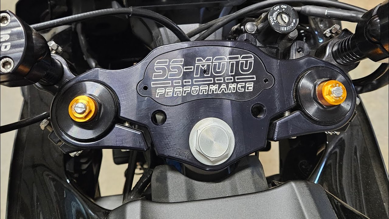 SS-MOTO TRIPLE TREE FOR YAMAHA R7 INSTALL PROCEDURE 