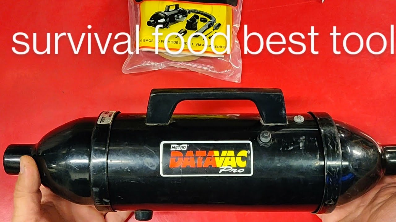 BEST VACUUM FOR LONG-TERM FOOD STORAGE - METRO DATAVAC PRO