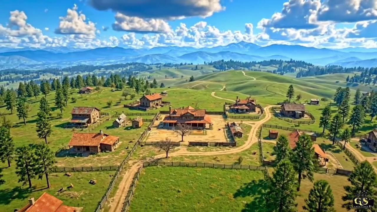 LIVE STREAM | Epic Fantasy Kingdom Above the Flower Valley ✨️ Cinematic World