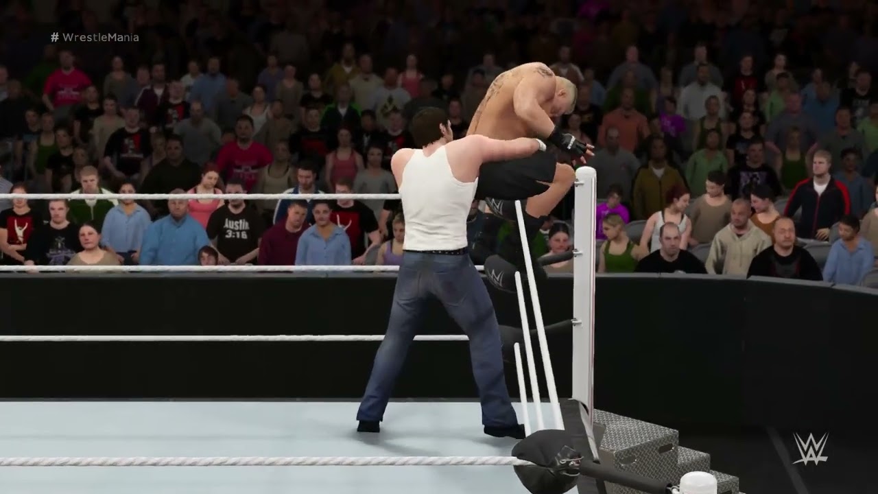Dean Ambrose vs Brock Lesnar | WWE 2K16
