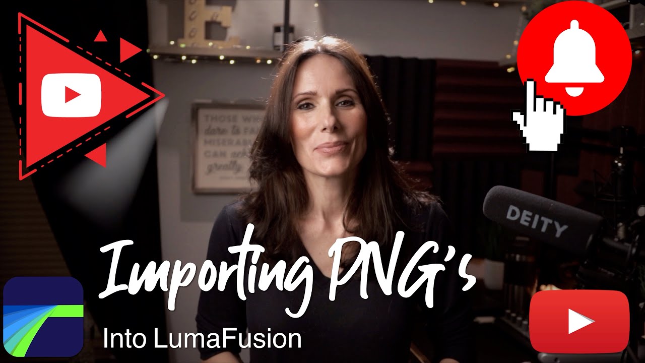 Getting Free PNG Images And Using Them In LumaFusion