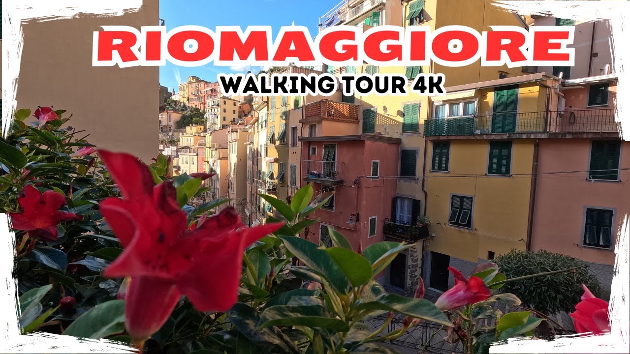 MDFtravel a RIOMAGGIORE - I migliori luoghi da visitare in Italia - Cinque Terre | Walking Tour 