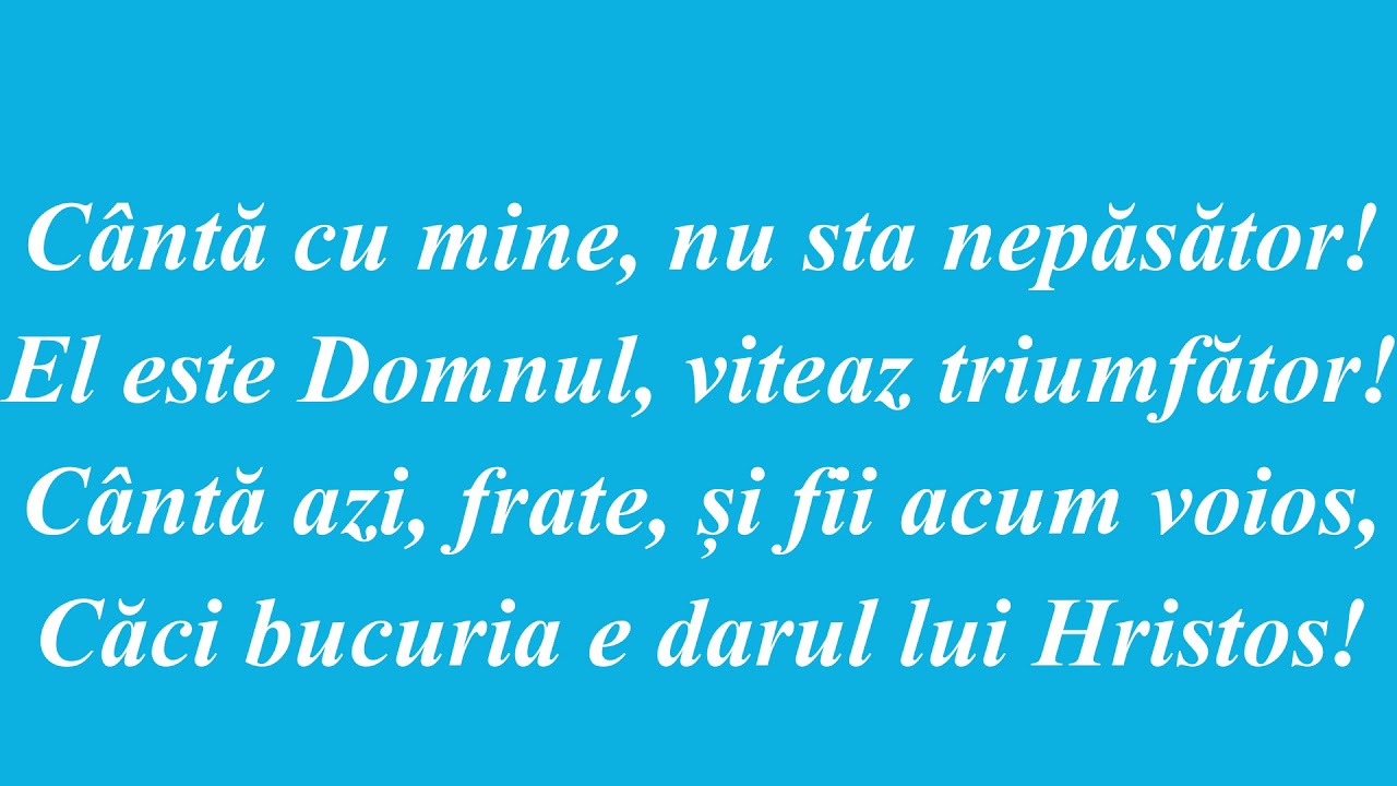 NEGATIV - VOI ISRAELITI DIN VALE