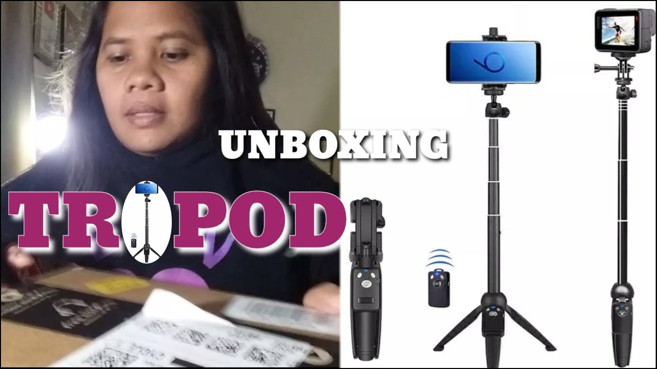 UNBOXING GoPo TRIPOD/SELFIE STICK 40 INCH WIRELESS REMOTE SHUTTER