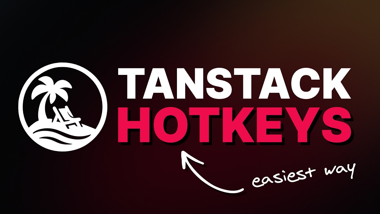 TanStack Just Fixed Hotkeys
