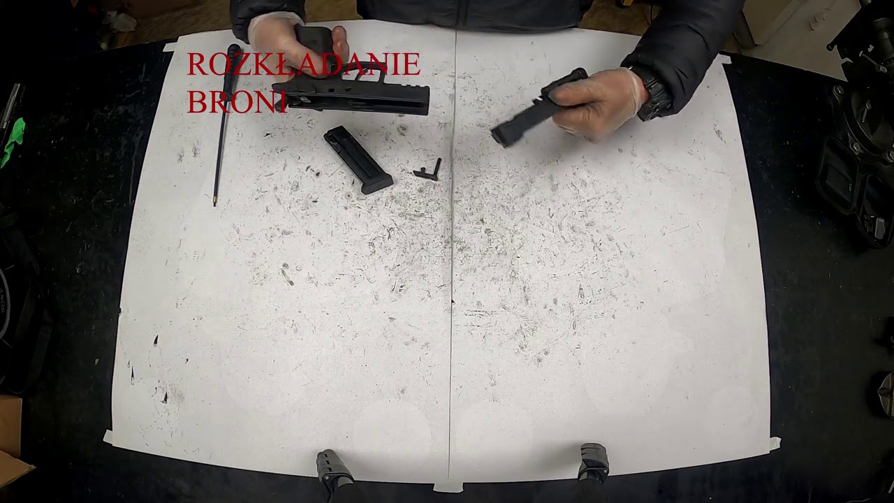 CZ P07 - rozkładanie składanie czyszczenie ładowanie rozładowywanie/ assembly disassembly loading