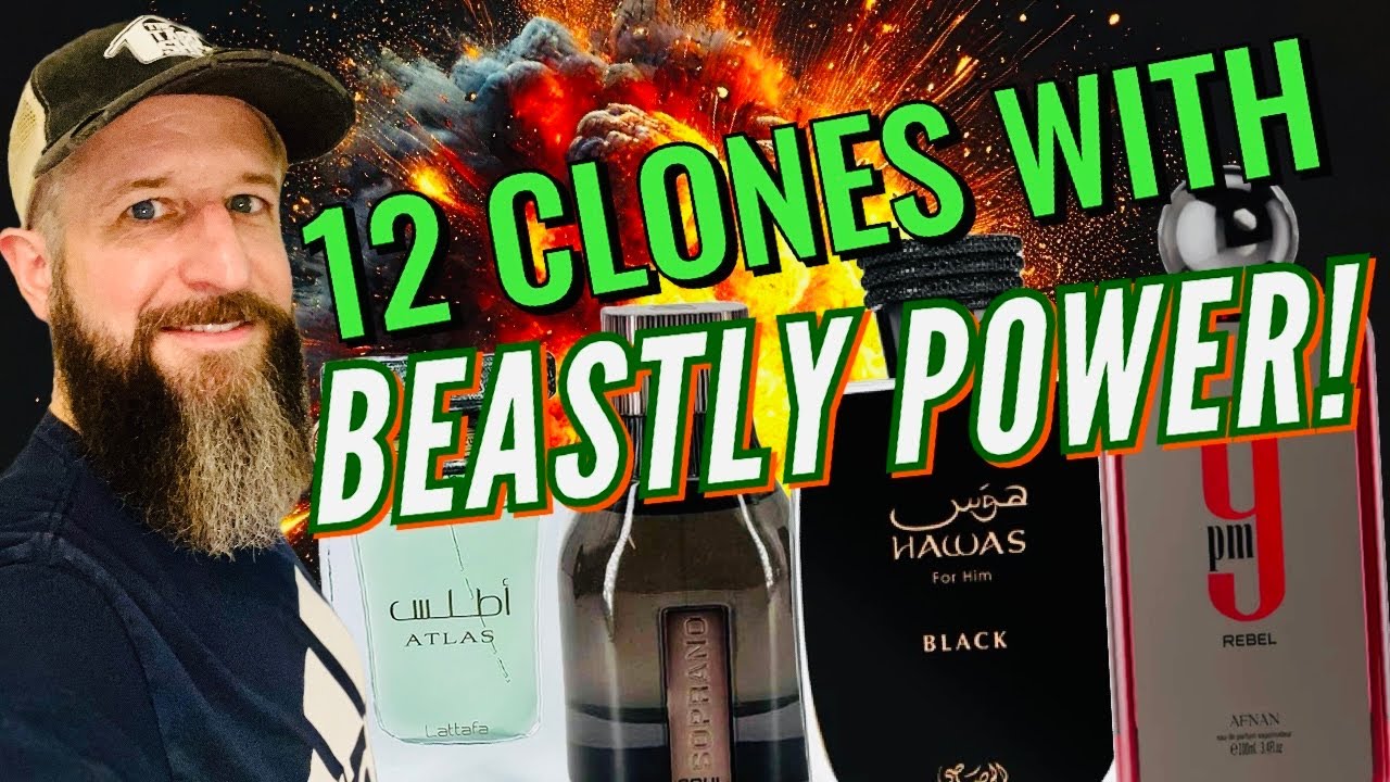 12 BEAST MODE CLONE FRAGRANCES!  |  Long-Lasting & Powerful Middle Eastern Dupe Cologne