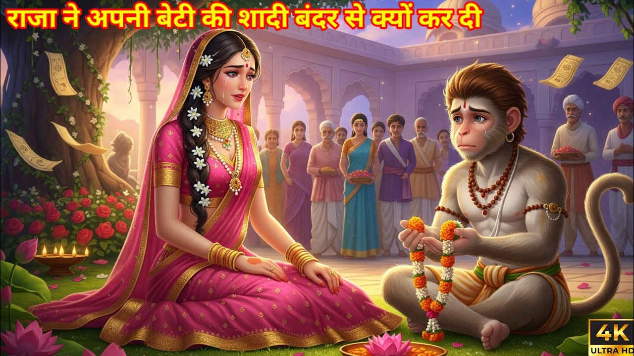 राजा ने अपनी बेटी की शादी बंदर से क्यों कर दी || Badsha Ne Apni Beti Ki Shadi Bandar Se Kyu Kardi