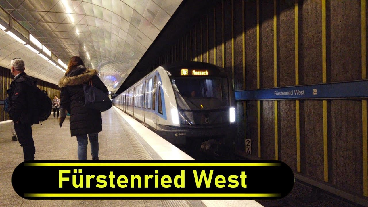 U-Bahn Station Fürstenried West - Munich 🇩🇪 - Walkthrough 🚶