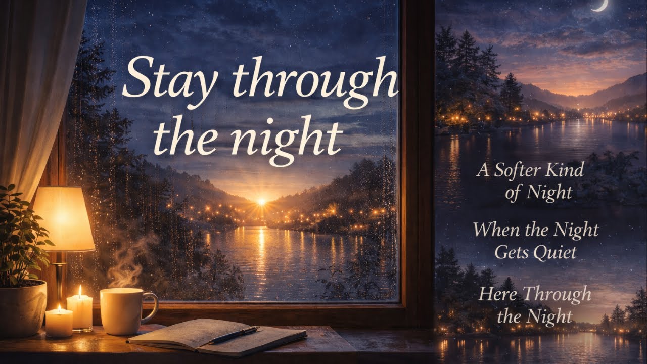 Stay Through the Night(Lyrics) | Top 3 Quiet Songs to Rest thru the Night