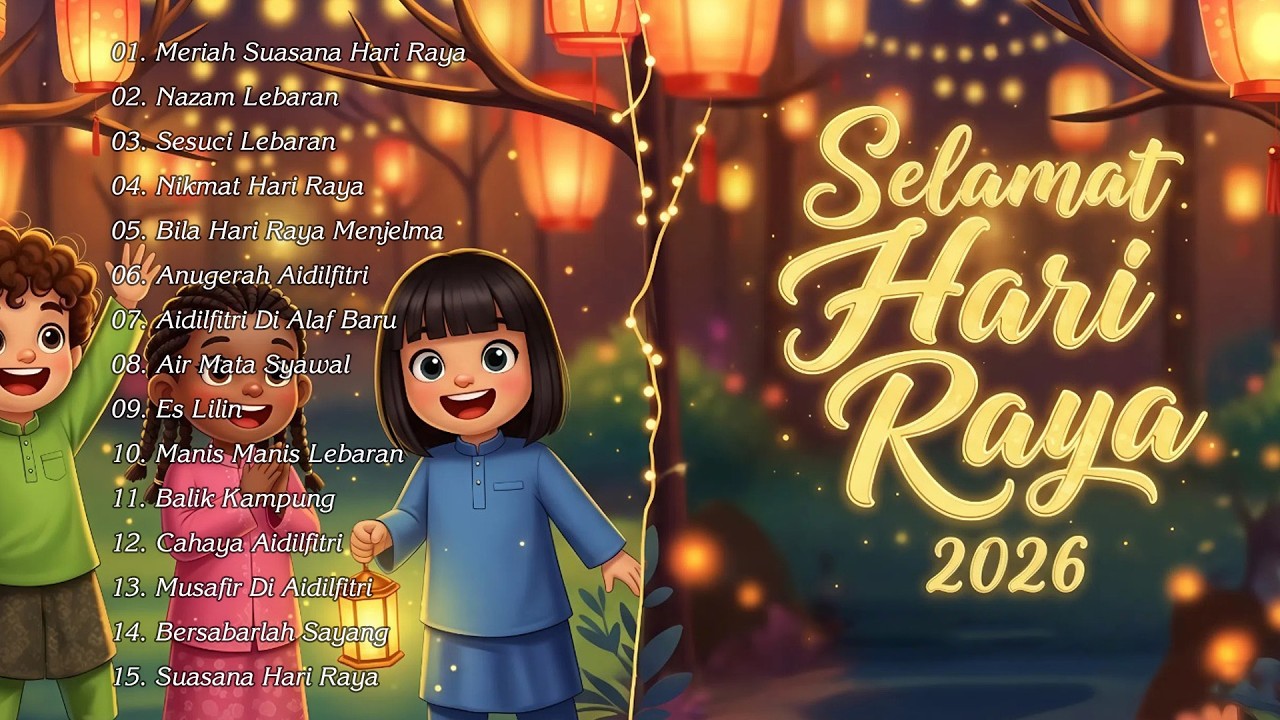 LAGU RAYA PILIHAN RAMAI 2026 🌙 KOLEKSI EVERGREEN, NOSTALGIA & TRENDING AIDILFITRI 🎶