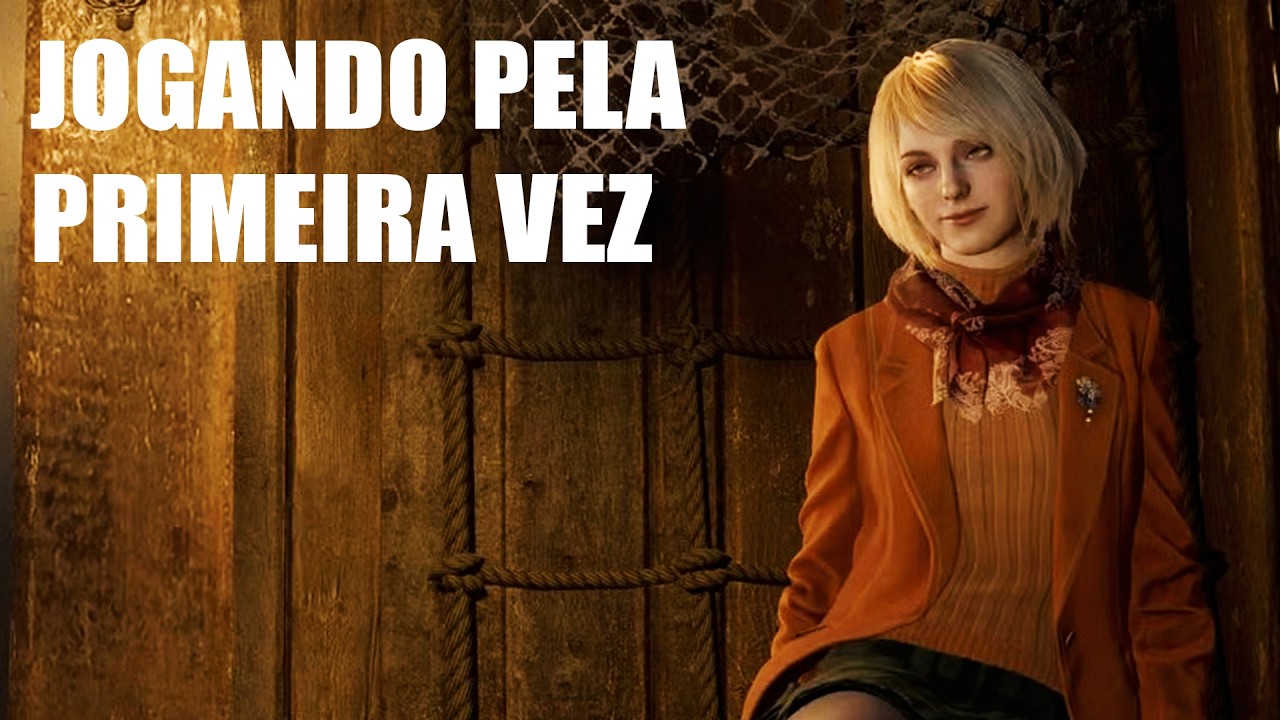 JOGADOR DE DARK SOULS TENTANDO JOGAR RESIDENT EVIL 4 REMAKE PELA PRIMEIRA VEZ