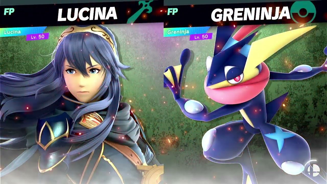 Super Smash Bros Ultimate Amiibo Fights Lucina vs the World #48 vs Greninja