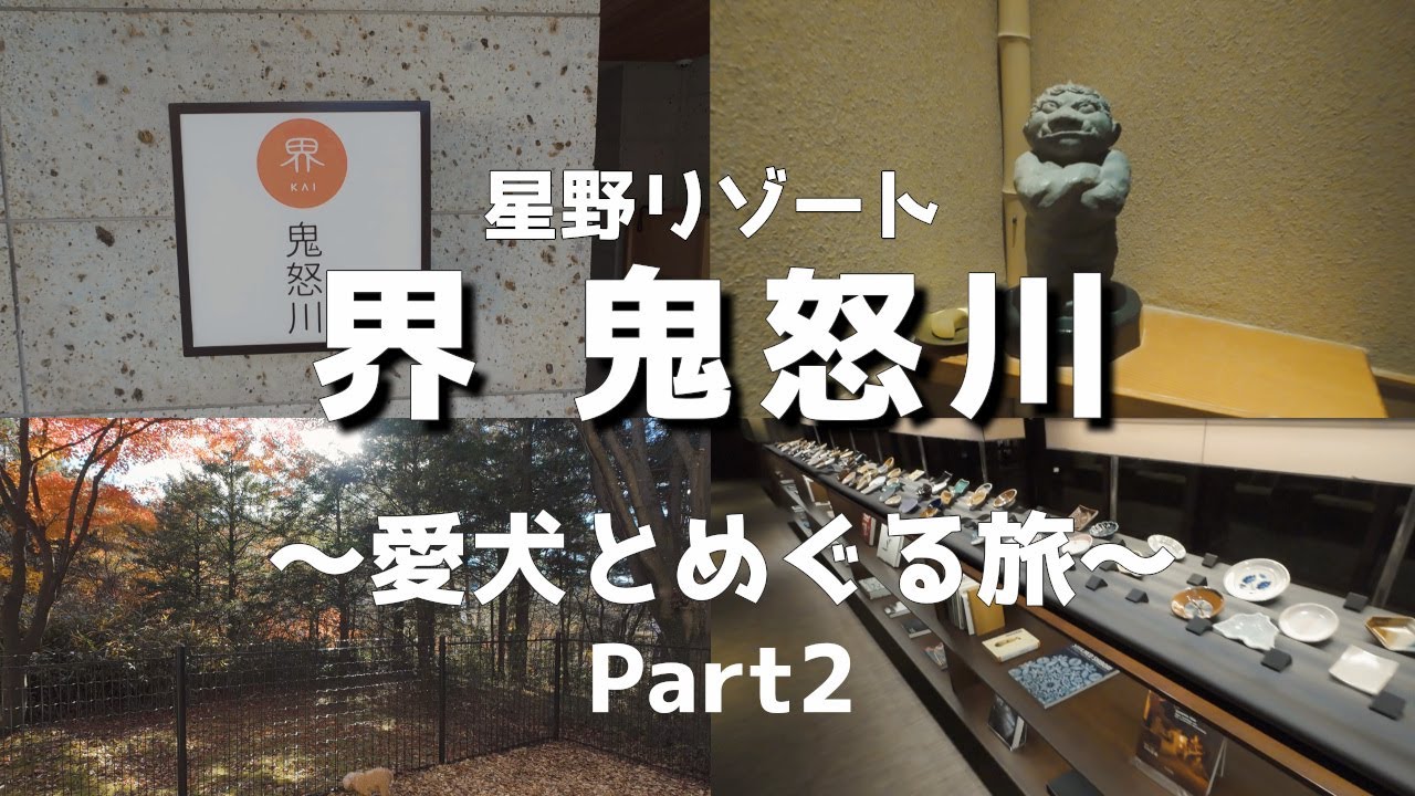 【界 鬼怒川】愛犬と念願の星野リゾートに宿泊しました
