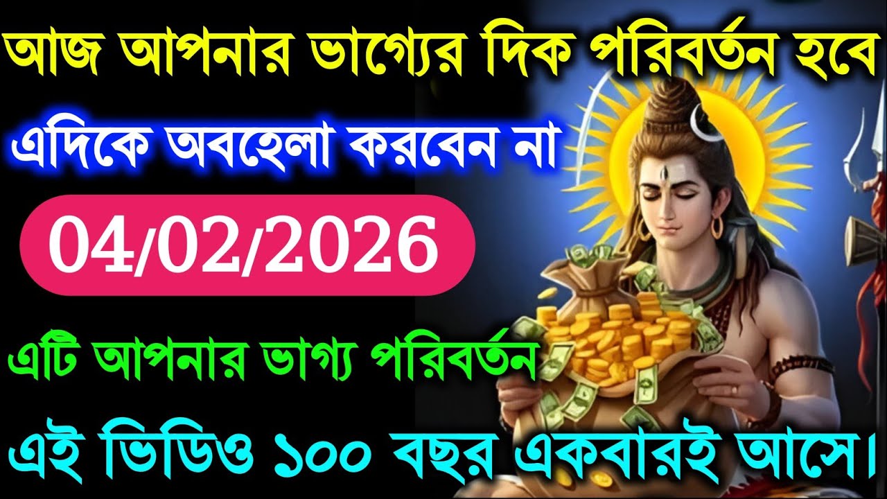 ৮৮৮ 🕉️ আজ আপনার ভাগ্যের দিক পরিবর্তন হবেএদিকে অবহেলা করবেন না #shivshakti #mahadevkasandesh 