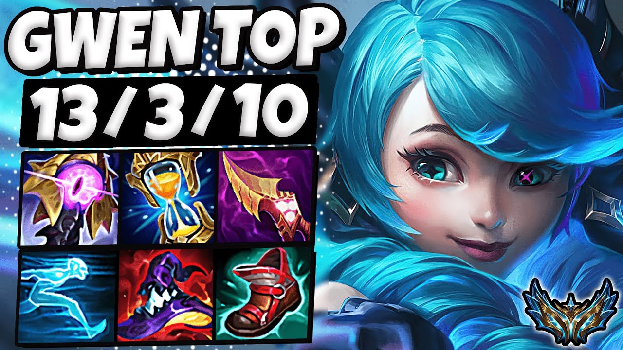 Gwen vs Jayce TOP [ DK Nuguri ] Patch 12.9 Korea Challenger ✅