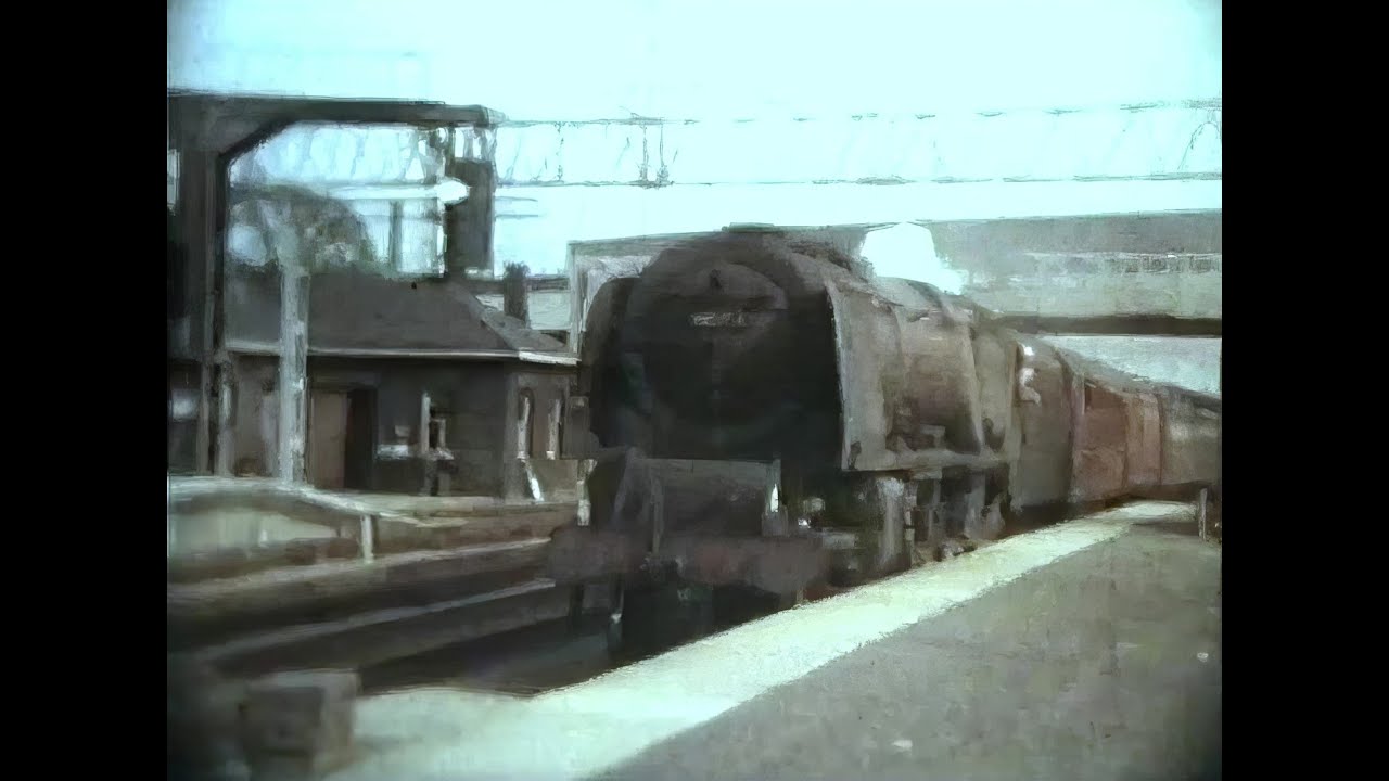 From the Platform at Stafford in the 1960s