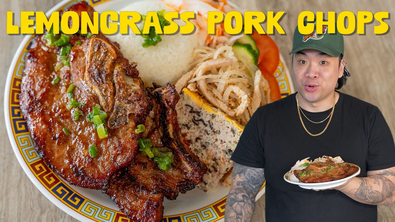 How To Make: The Easiest Air Fryer Lemongrass Pork Chops - Perfect Weekday Meal!
