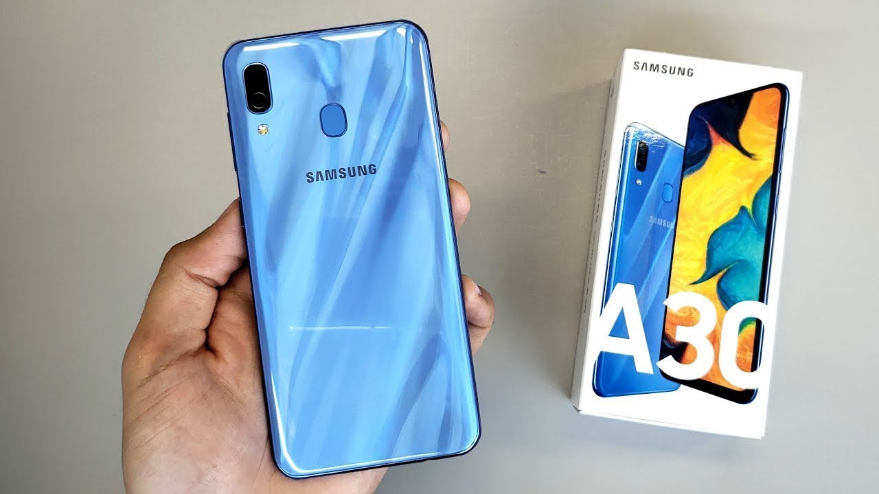 Unboxing Samsung Galaxy A30 Azul - A30 Sucessor do J8 -  Review