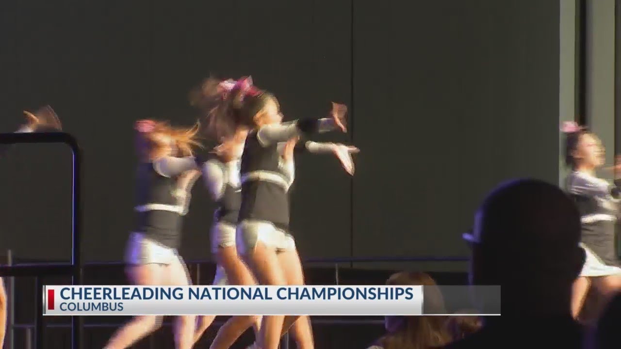 Cheerleaders tumble into Columbus for national competition