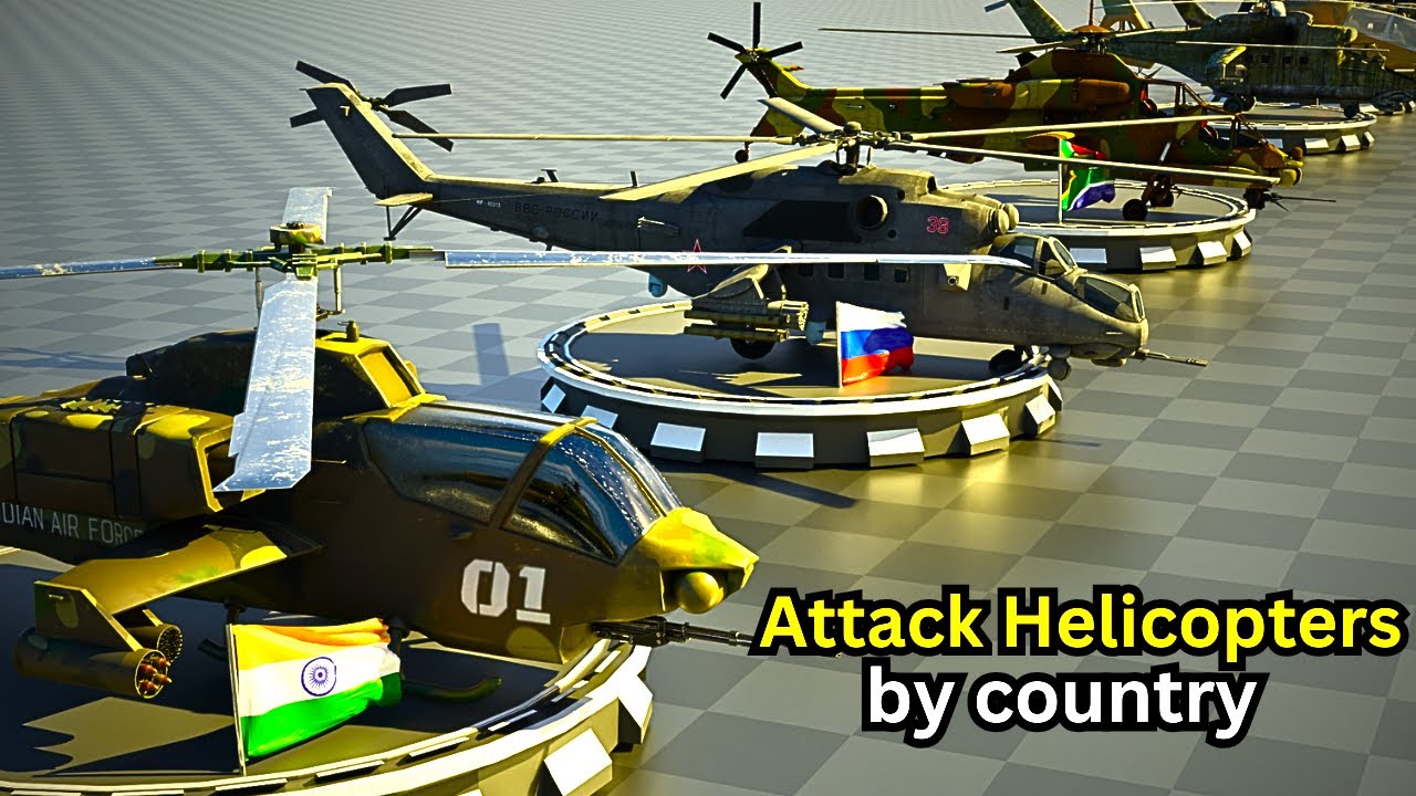 Top Attack Helicopters Around the World