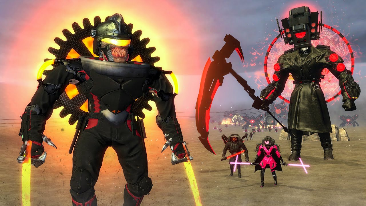 NEW HUNTER ASTRO MUTANT SKIBIDI TOILET VS ALL SPEAKERMAN, CAMERAMAN AND TV MAN BOSSES! Garry's Mod
